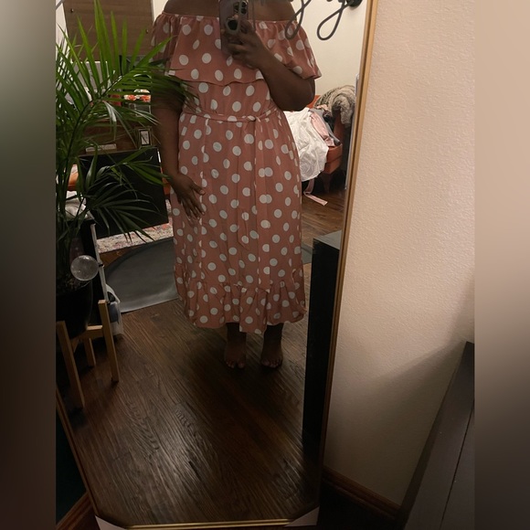Dresses & Skirts - Polka dot dress (donated)